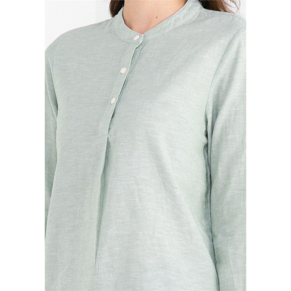 Women"s Cotton Linen Comfort Fit Shirt