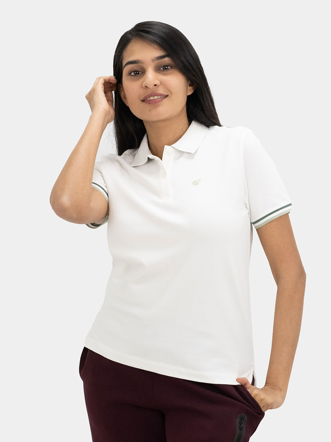 Women"s Polo-embroidery