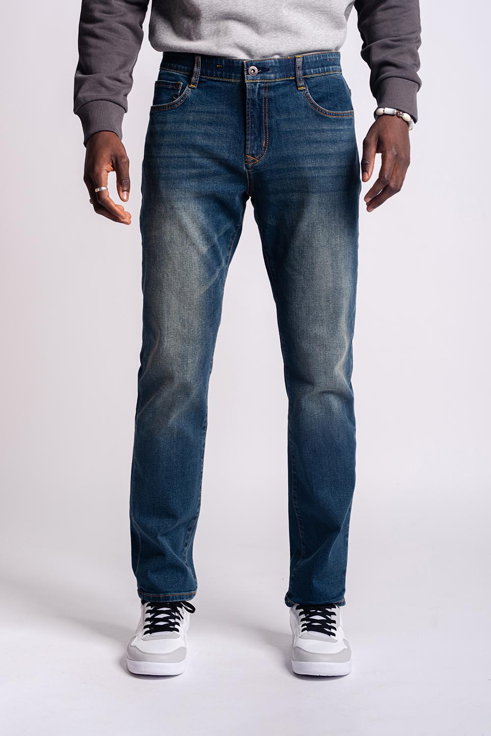 WOVEN DENIM JEANS - MEN - Indigo2311750137503030