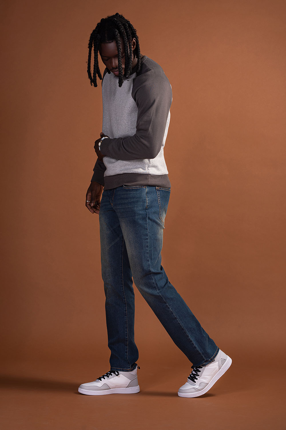 WOVEN DENIM JEANS - MEN - Indigo2311750137503030