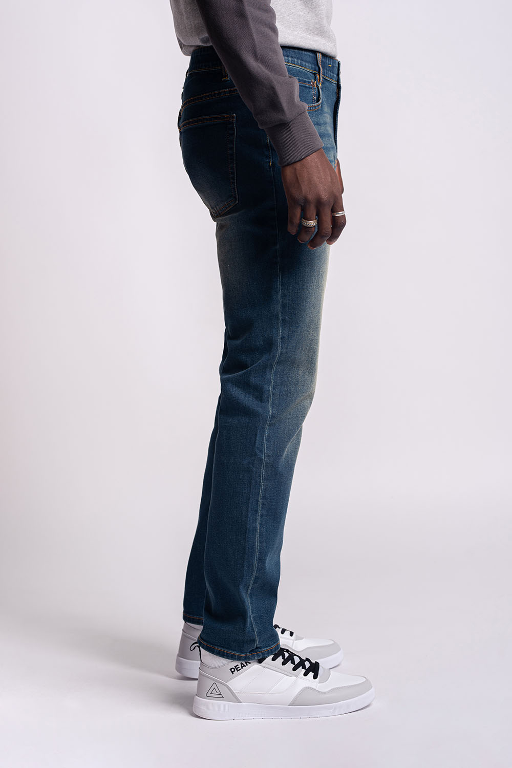 WOVEN DENIM JEANS - MEN - Indigo2311750137503030