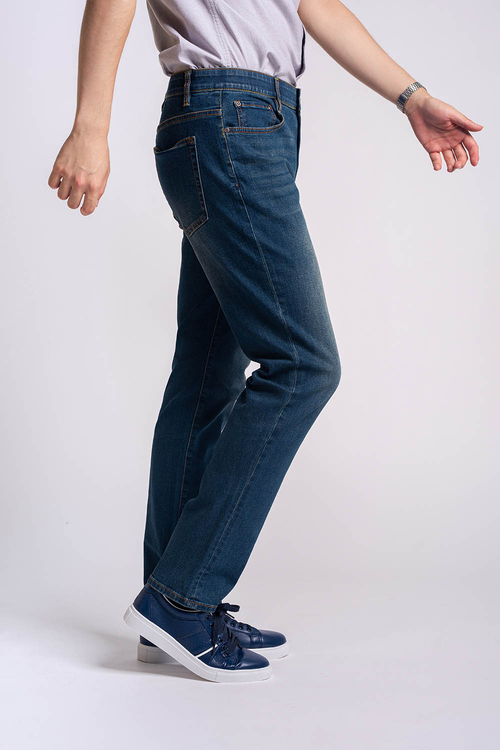 WOVEN DENIM JEANS - MEN - Indigo2311750147503030