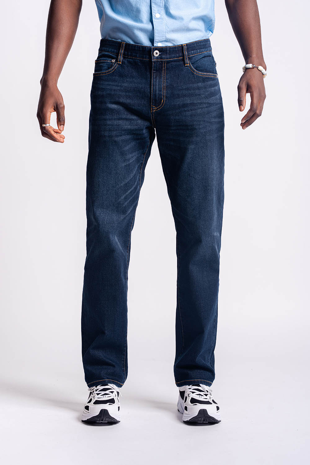 WOVEN DENIM JEANS - MEN - Pal Indigo2311750037502030