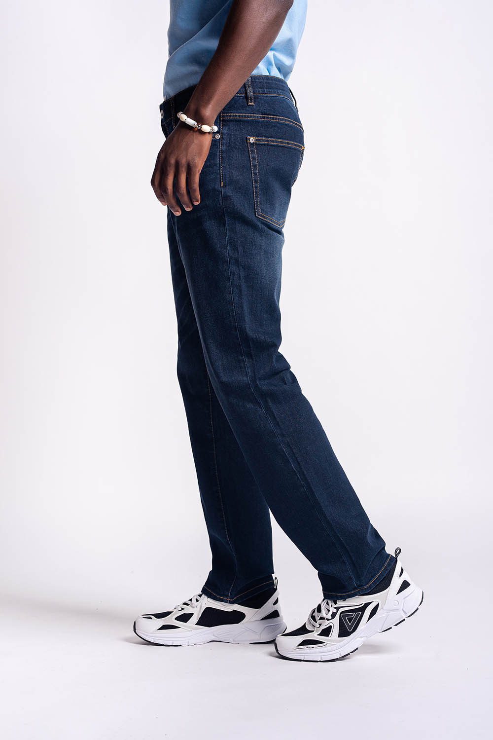 WOVEN DENIM JEANS - MEN - Pal Indigo2311750037502030