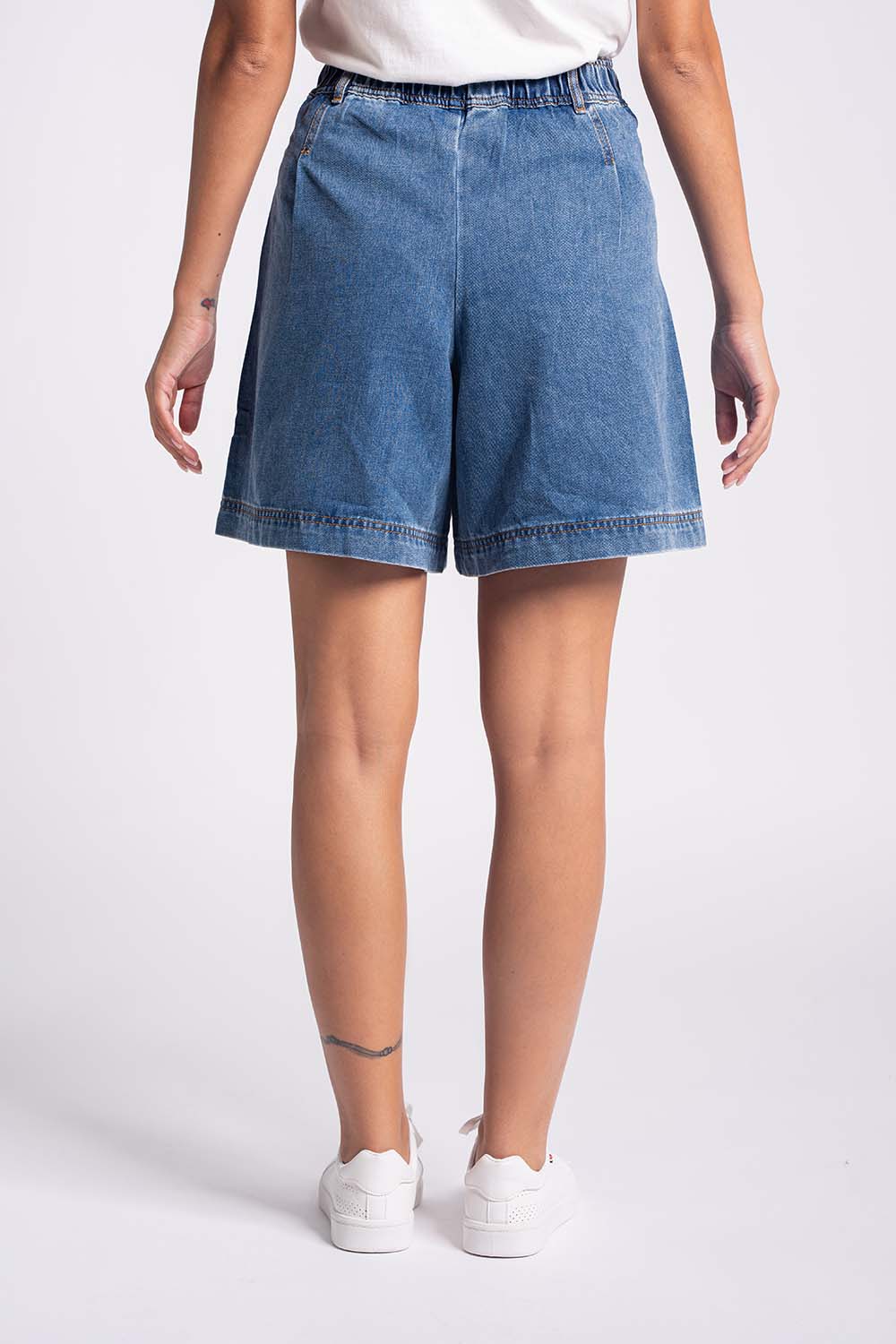 WOVEN DENIM SHORTS - LADIES2312600017503026