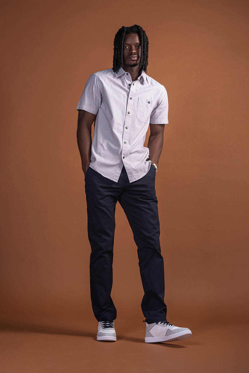 WOVEN PANTS - MEN2311750061566030