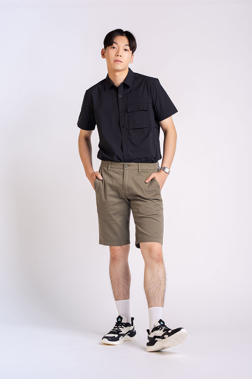 WOVEN SHORTS - MEN2311610142045030