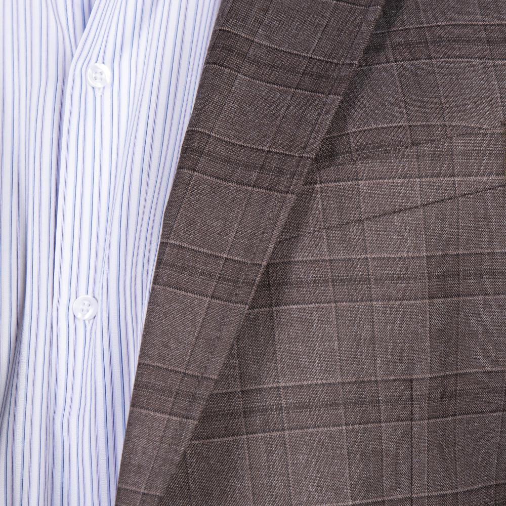 MENS BLAZER-Brown-56