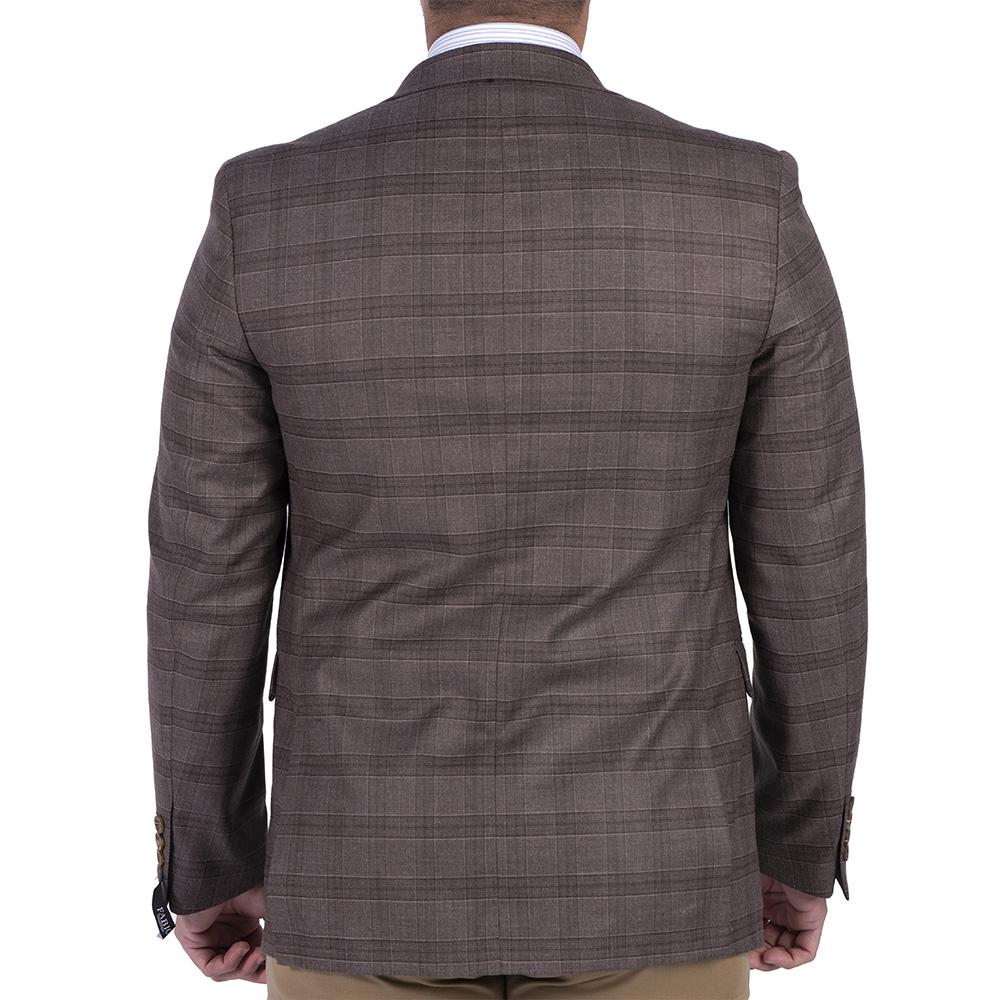 MENS BLAZER-Brown-56