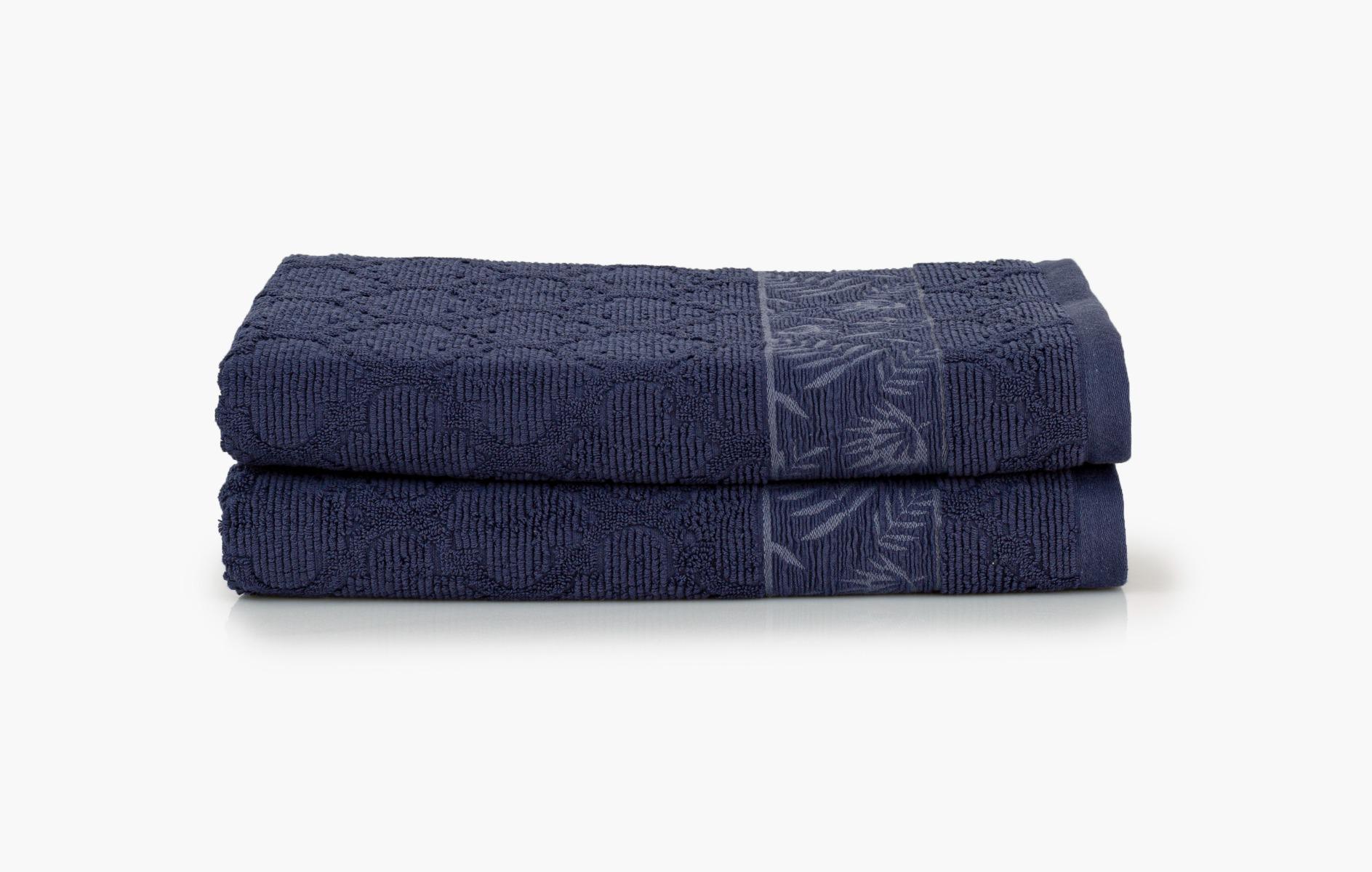 FOREST BATH TOWEL 70X140 NAVY