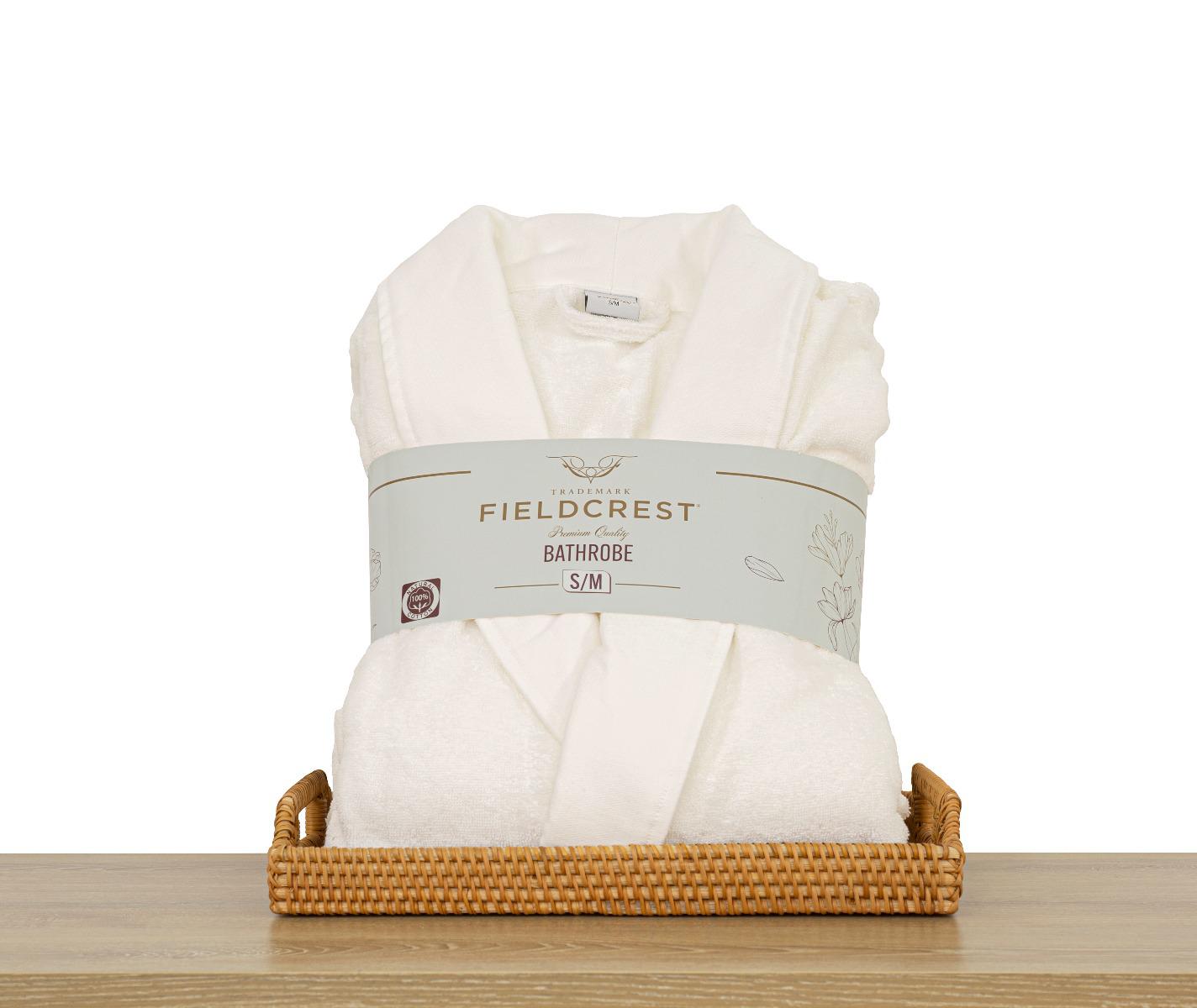 PLAIN BATHROBE TERRY 400GSM S/M WHITE