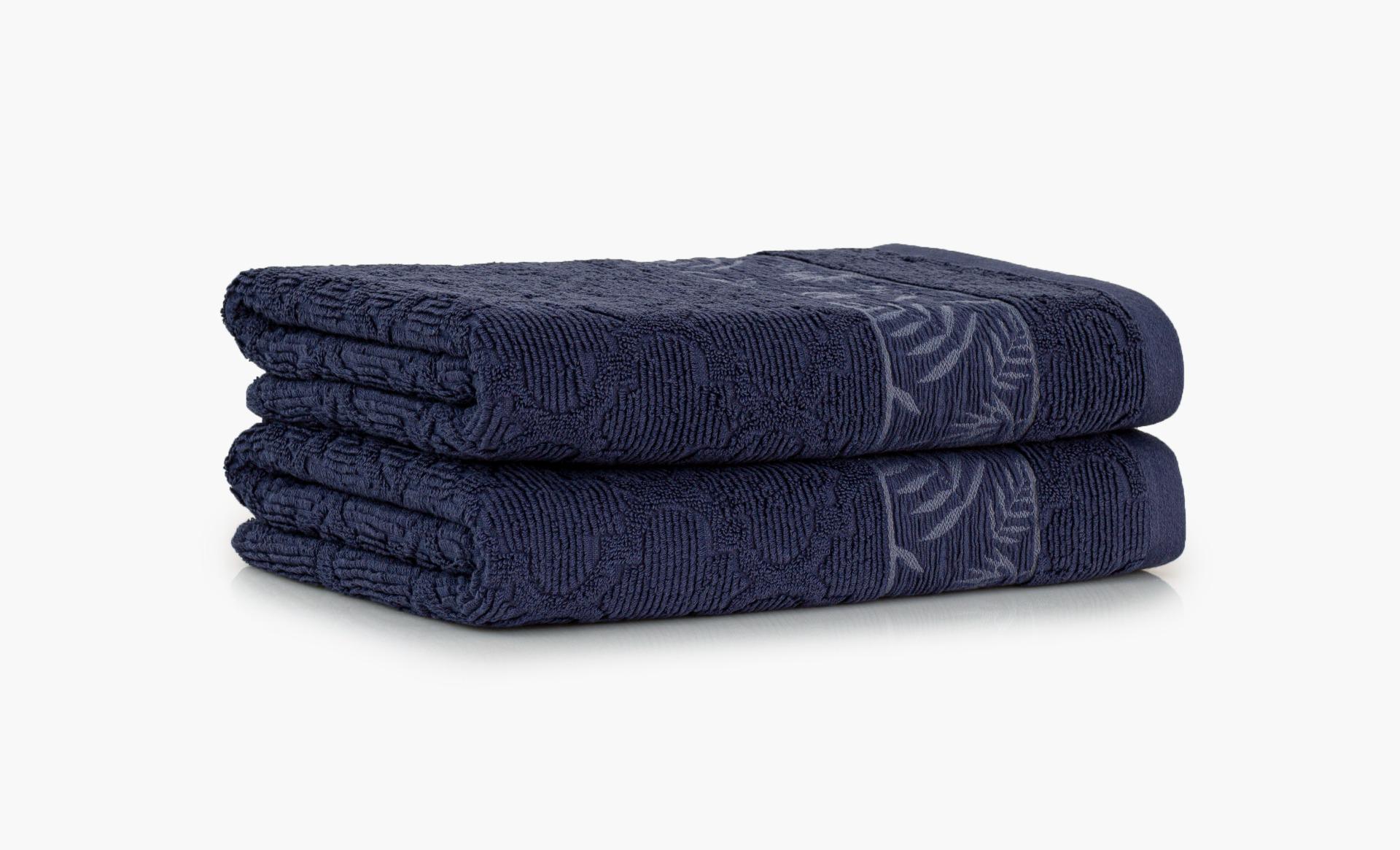FOREST BATH TOWEL 70X140 NAVY