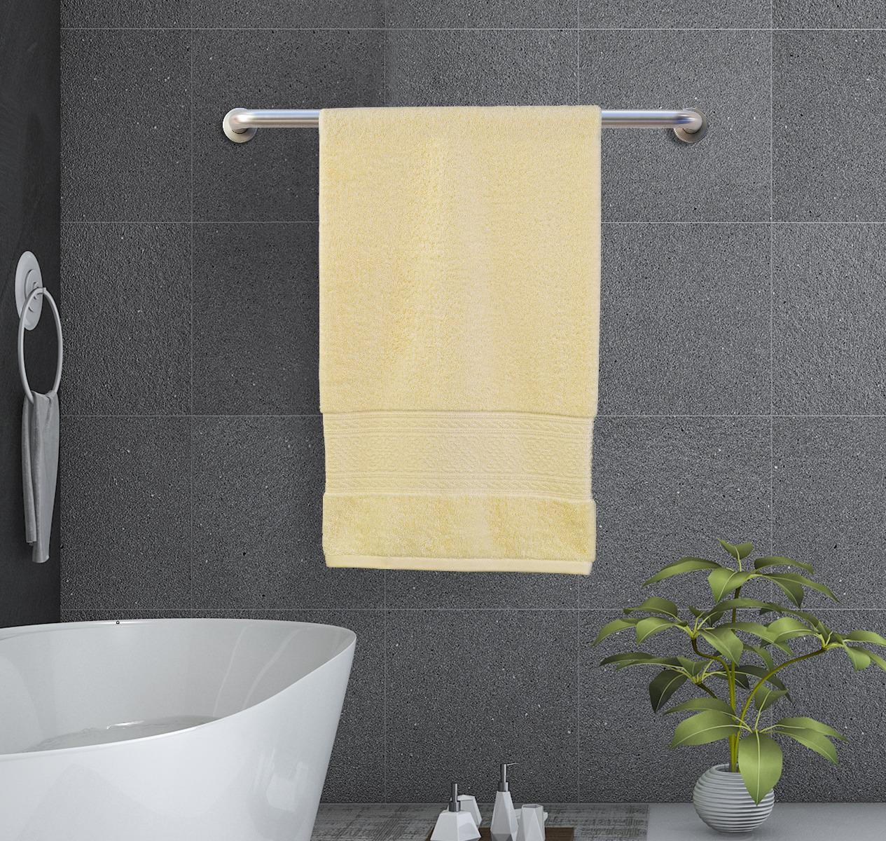 ARABESQUE BATH SHEET 81X163CM IVORY