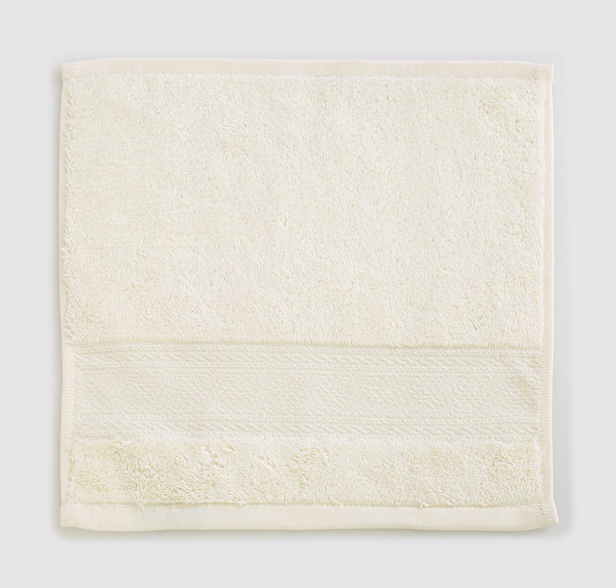 ARABESQUE WASH CLOTH 33X33CM IVORY