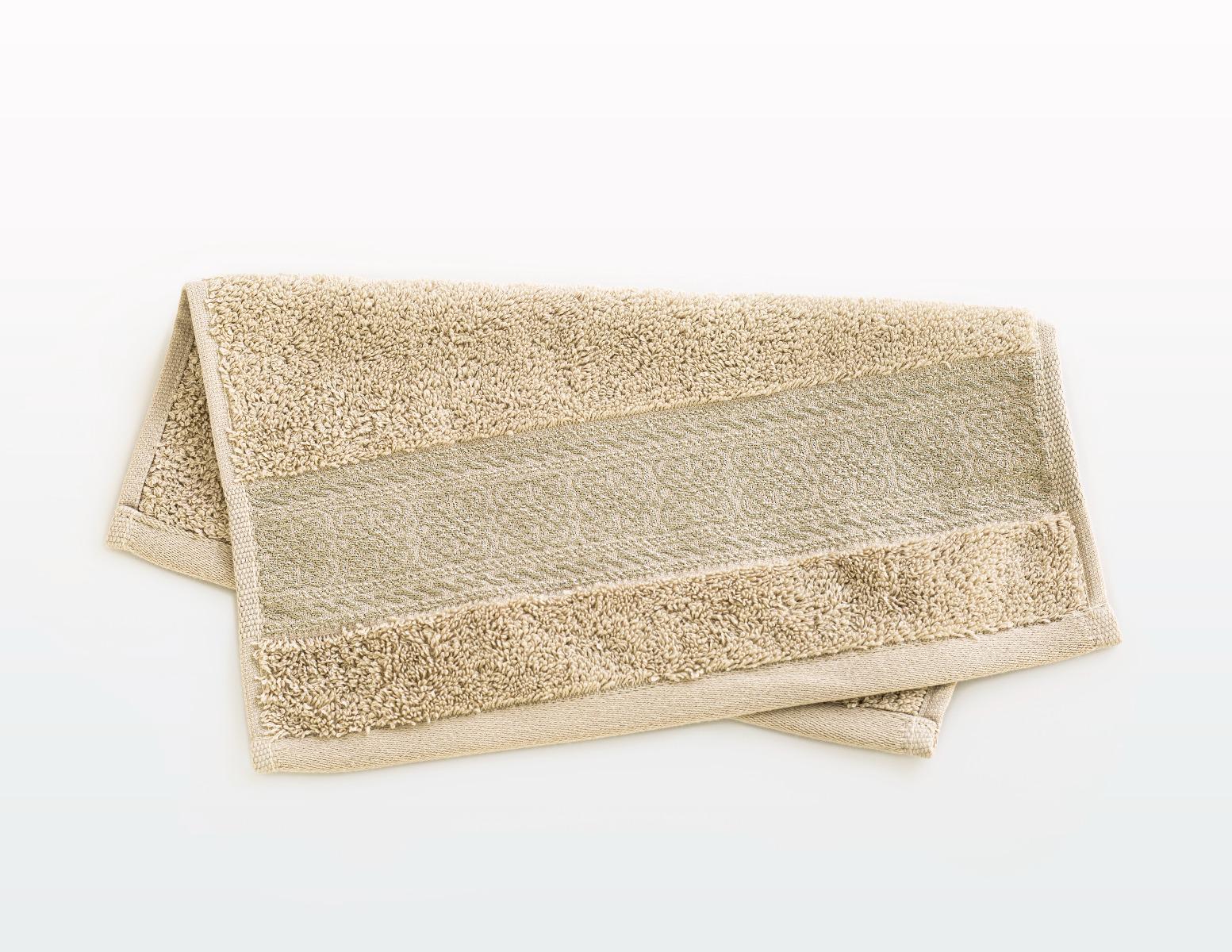 ARABESQUE WASH CLOTH 33X33CM BEIGE