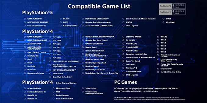 HORI Racing Wheel APEX for PlayStation5 (PS4)