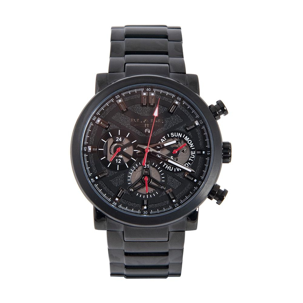 BLADE Aztec 3585G2NNN Black SS Case and Band Men"s Watch