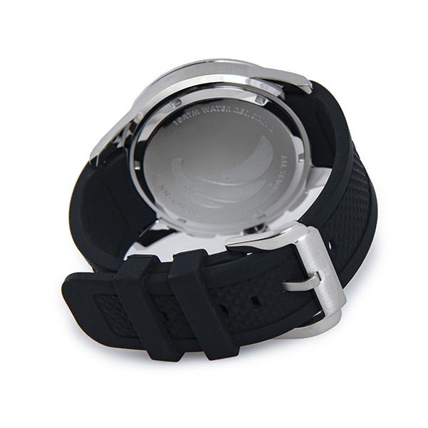 BLADE Impact 3567G5SNN SS Case Black Silicon Strap Men"s Watch