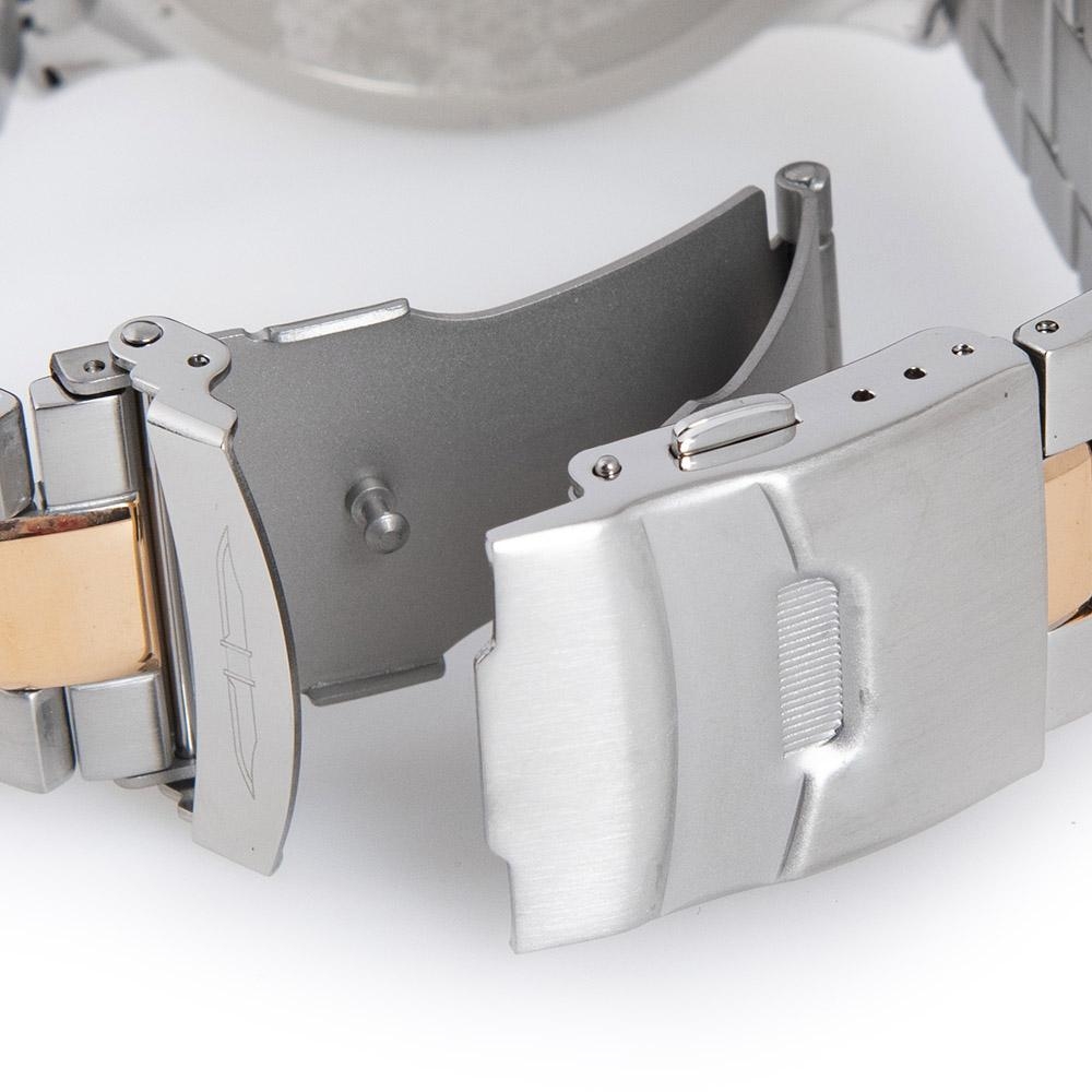 BLADE Intrepid Bronco 3589G2UBU TT Rose SS Case and Band Men"s Watch