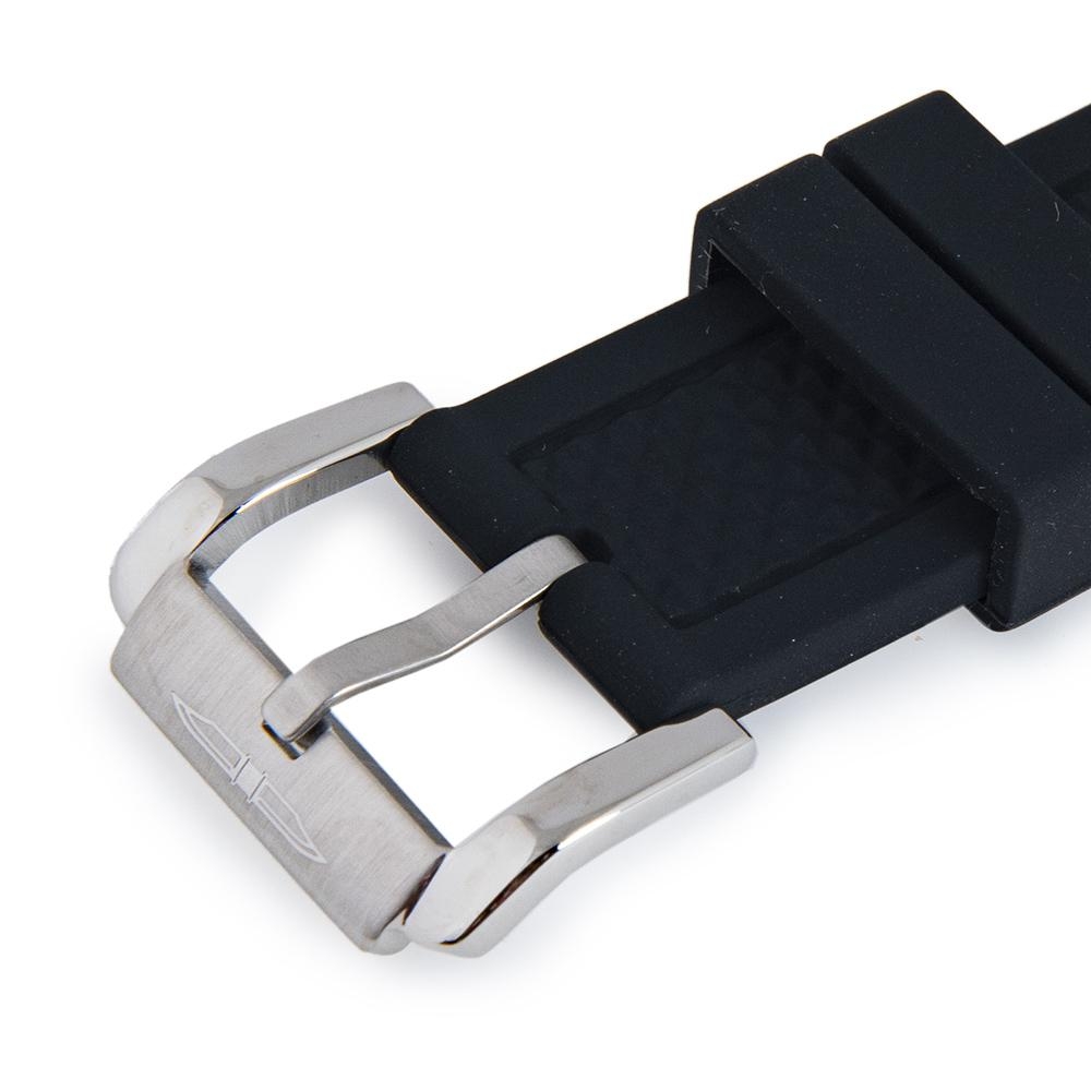 BLADE Impact 3567G5SNN SS Case Black Silicon Strap Men"s Watch