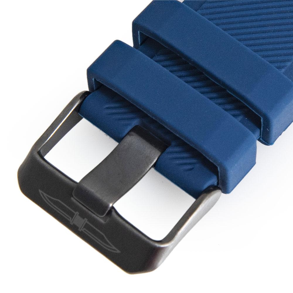 BLADE Verve 3564G5ABB SS Case Blue Silicon Strap Men"s Watch