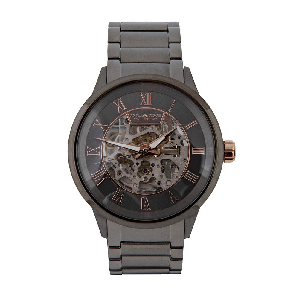 BLADE Falco Sempre SS 3604G2AGA Gun SS Case and Band Men"s Watch