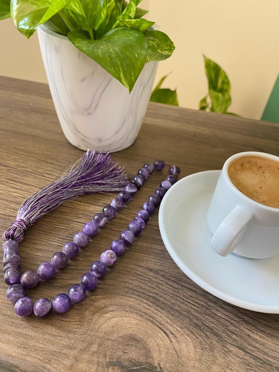 Stone Rosary Amethyst