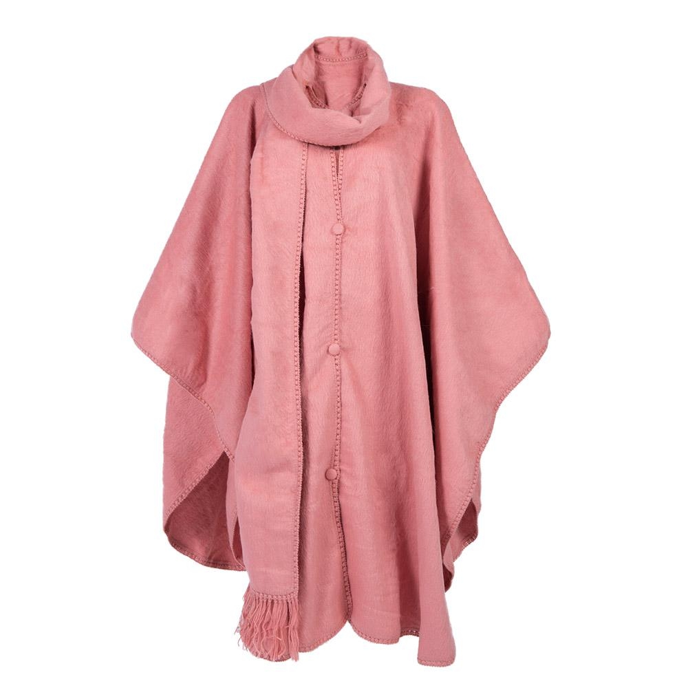 Long wool coat pink