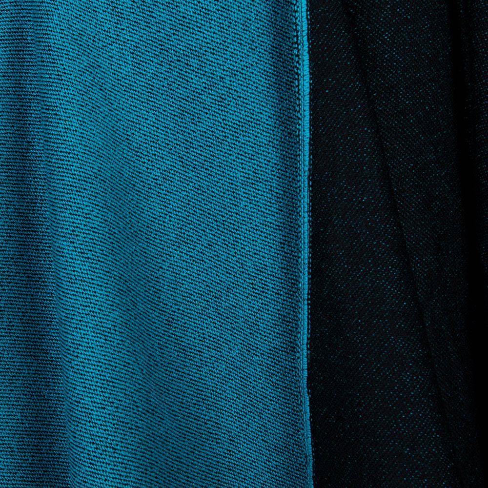 Poncho double layer green coat