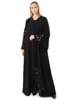 Black Abaya Khaleeji