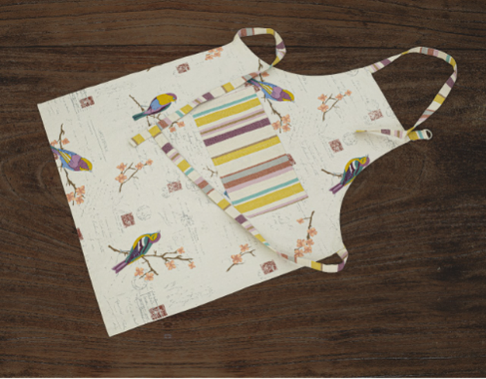 COLONIAL APRON 70X85CM 1PC