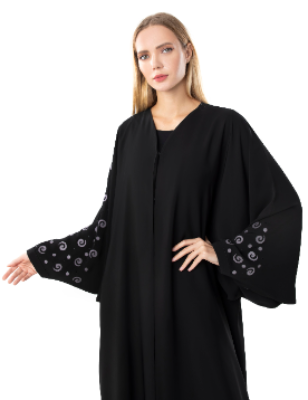 Black Abaya Khaleeji