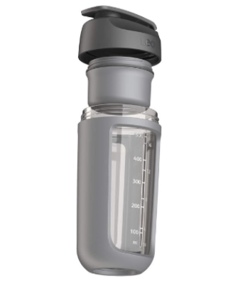 BergHOFF Leo To Go Shaker Bottle With Powder Compartment 16.9oz