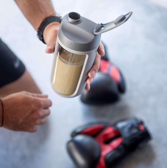 BergHOFF Leo To Go Shaker Bottle With Powder Compartment 16.9oz