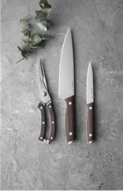 BergHOFF Ron 3pc Multifunctional Knife Set