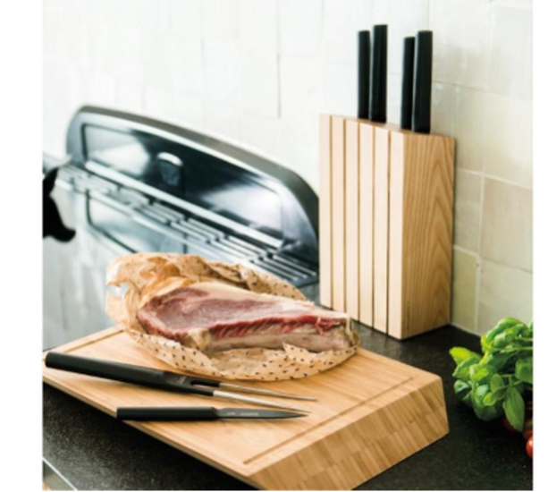 BergHOFF Ron Wooden Knife Block