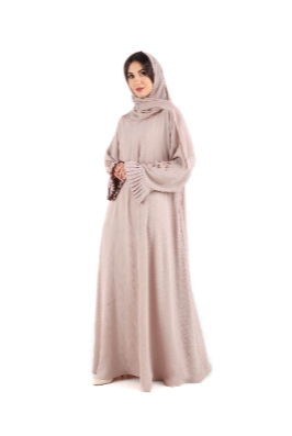 Colour Abaya With Handmade Designs