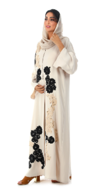 Embroidery Detail Abaya