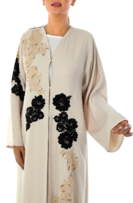 Embroidery Detail Abaya