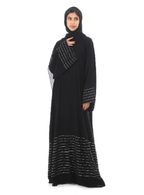 Embroidery Detail Abaya