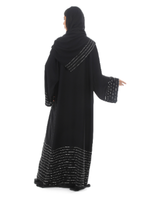 Embroidery Detail Abaya