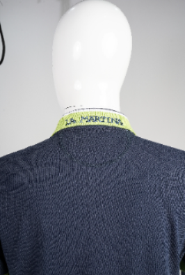 Men"s short-sleeved polo shirt in regular fit stretch cotton - Valentino