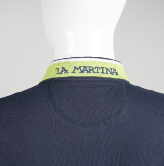 Men"s short-sleeved polo shirt in regular fit stretch cotton - Valentino