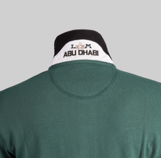 Men"s short-sleeved polo shirt in regular fit stretch cotton - Vallee