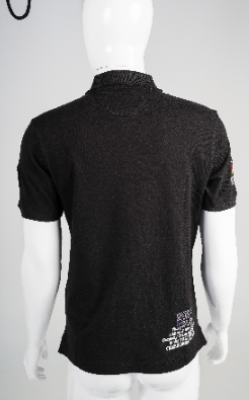 Men"s short-sleeved polo shirt in regular fit stretch cotton - Vaughn