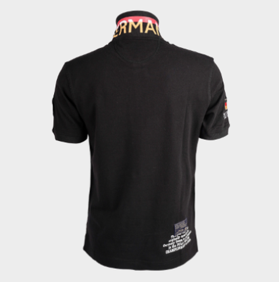 Men"s short-sleeved polo shirt in regular fit stretch cotton - Vaughn