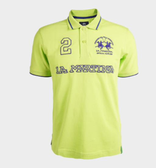 Men"s short-sleeved polo shirt in regular fit stretch cotton - Rosano