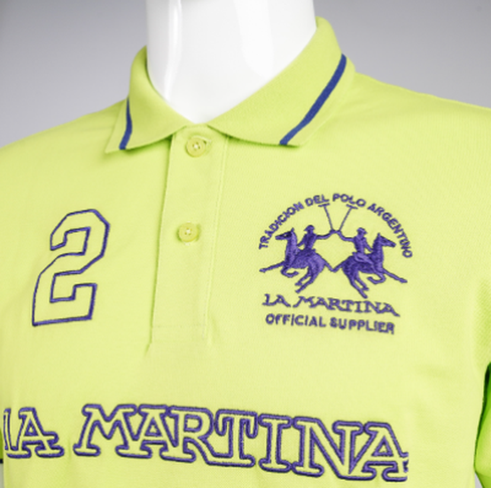 Men"s short-sleeved polo shirt in regular fit stretch cotton - Rosano