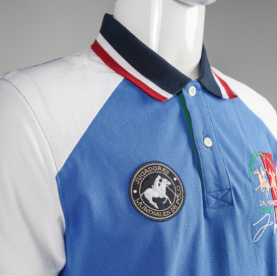 Regular fit 100% cotton short-sleeved polo shirt for men - Velimir