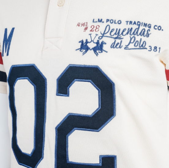 Regular fit 100% cotton short-sleeved polo shirt for men - Valor